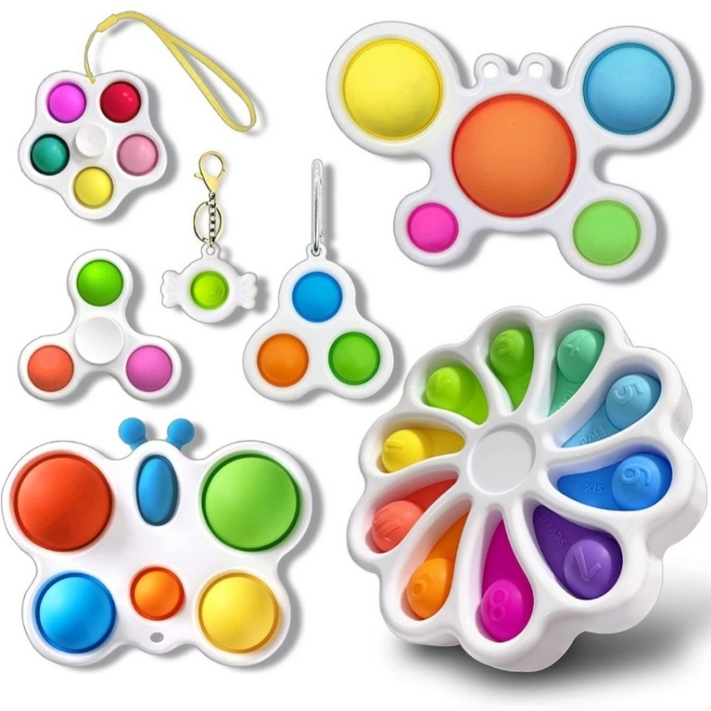 NEW 7 Pack Fidget Toys for Toddlers